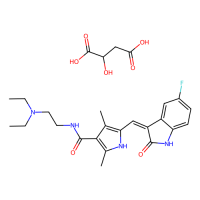 Sunitinib (SU11248) malate，341031-54-7，10mM in DMSO，阿拉丁