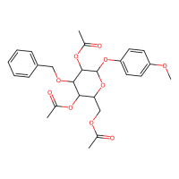 4-甲氧苯基2,4,6-三-O-乙酰-3-O-苄基-β-D-吡喃葡萄糖苷,303127-79-9,≥95%,阿拉丁