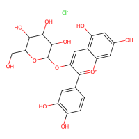 矢车菊素半乳糖苷，27661-36-5，≥97%(HPLC)，阿拉丁