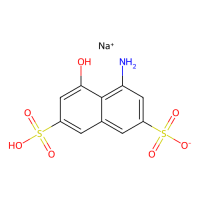 8-氨基-1-萘酚-3,6-二磺酸单钠盐;≥80%;5460-09-3;阿拉丁