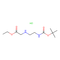N-(Boc-氨基乙基)甘氨酸乙酯盐酸盐，347890-34-0，≥95%，阿拉丁