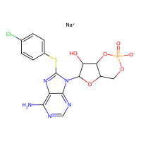 8-(4-氯苯硫基）-腺苷 3′,5′-环单磷酸 钠盐，93882-12-3，≥99%，阿拉丁