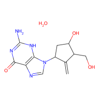 恩替卡韦 一水合物,209216-23-9,10mM in DMSO,阿拉丁