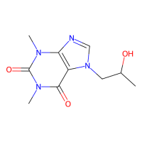 7-(2-羟丙基)茶碱，603-00-9，≥98%，阿拉丁