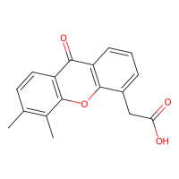 Vadimezan (ASA404)，117570-53-3，10mM in DMSO，阿拉丁