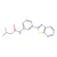 3-甲基-N-(3-噻唑并[5，4-B]吡啶-2-基)苯基)丁酰胺，863592-53-4，10mM in DMSO，阿拉丁