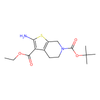 2-氨基-4,7-二氢-5H-噻吩并[2,3-C]吡啶-3,6-二羧酸6-叔丁酯3-乙基酯，193537-14-3，≥97%，阿拉丁