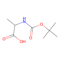 N-Boc-DL-丙氨酸,3744-87-4,≥97%,阿拉丁