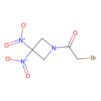 2-溴-1-(3,3-二硝基-1-氮杂环丁基)乙酮,925206-65-1,10mM in DMSO,阿拉丁