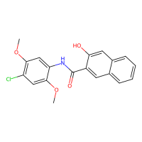 N-(4-氯-2,5-二甲氧苯基)-3-羟基-2-萘酰胺，4273-92-1，≥95%，阿拉丁