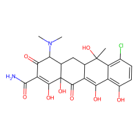 Chlorotetracycline，57-62-5，10mM in DMSO，阿拉丁