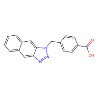 4-[（1-萘并[2,3-d]三唑-1-基）甲基]苯甲酸，202582-08-9，阿拉丁