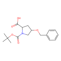 N-叔丁氧羰基-O-苄基-反式-4-羟基-L-脯氨酸，54631-81-1，≥95%，阿拉丁