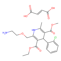 马来酸氨氯地平，88150-47-4，10mM in DMSO，阿拉丁