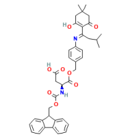 N-[芴甲氧羰基]-L-天冬氨酸 1-[[4-[[1-(4,4-二甲基-2,6-二氧代环己基亚基)-3-甲基丁基]氨基]苯基]甲基]酯，172611-77-7，≥95%，阿拉丁