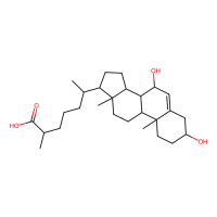 (25R)-胆甾-5-烯-26-油酸,3β,7β-羟基，1246298-66-7，≥99%，阿拉丁