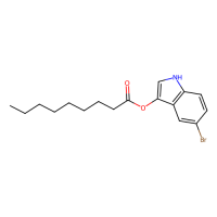 5-溴-3-吲哚基壬酸酯，133950-70-6，≥98%，阿拉丁