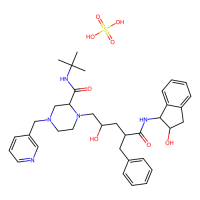 硫酸茚地那韦，157810-81-6，10mM in DMSO，阿拉丁