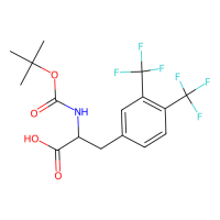 Boc-3-[3,4-双(三氟甲基)苯基]-L-丙氨酸，2120095-23-8，≥95%(HPLC)，阿拉丁