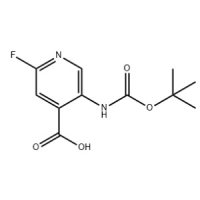 5-((叔丁氧基羰基)氨基)-2-氟异烟酸，171178-42-0，≥95%，阿拉丁