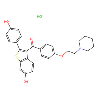 Raloxifene HCl，82640-04-8，10mM in DMSO，阿拉丁