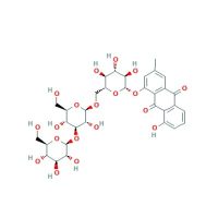 大黄酚-1-O-β-三葡萄糖苷，120181-07-9，≥95%，阿拉丁