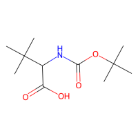 N-叔丁氧羰基-D-叔亮氨酸，124655-17-0，≥98%(HPLC)，阿拉丁
