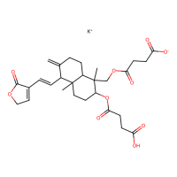 Dehydroandrographolide Succinate Potasium Salt，76958-99-1，10mM in DMSO，阿拉丁