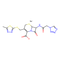 头孢唑啉 钠盐，27164-46-1，10mM in DMSO，阿拉丁