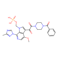 BMS-663068,是 BMS626529 的膦酰氧甲基前药，864953-29-7，Moligand™, ≥98%，阿拉丁