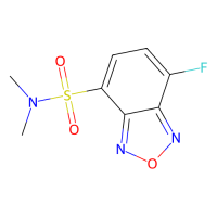 DBD-F [=4-(N,N-二甲氨基磺酰)-7-氟-2,1,3-苯并恶二唑][用于高效液相色谱标记]，98358-90-8，≥98%(HPLC)，阿拉丁