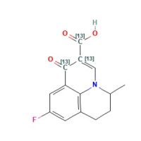 氟甲喹-¹³C₃，1185049-09-5，≥98%，阿拉丁