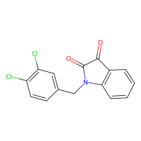 1-(3,4-二氯苄基)-1H-吲哚-2,3-二酮，79183-19-0，10mM in DMSO，阿拉丁
