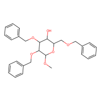 甲基 2,3,6-三-O-苄基-α-D-吡喃葡萄糖苷，19488-48-3，≥95%，阿拉丁