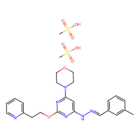 阿匹莫德二甲磺酸酯，870087-36-8，10mM in DMSO，阿拉丁