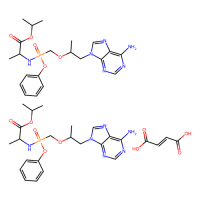 诺福韦艾拉酚胺半富马酸盐，1392275-56-7，10mM in DMSO，阿拉丁
