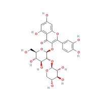 槲皮素-3-O-木糖(1-2)葡萄糖;槲皮素-3-O-β-D-木糖-(1→2)-β-D-葡萄糖,83048-35-5,阿拉丁