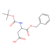 Boc-L-天冬氨酸1-苄酯，30925-18-9，≥98%，阿拉丁