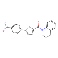 1-[5-(4-Nitrophenyl)furan-2-carbonyl]-1,2,3,4-tetrahydroquinoline，793729-54-1，10mM in DMSO，阿拉丁