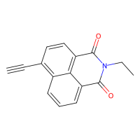 4-乙炔基-N-乙基-1,8-萘二甲酰亚胺，912921-26-7，≥98%(HPLC)，阿拉丁