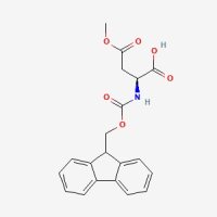 Fmoc-L-天冬氨酸4-甲酯，145038-53-5，≥98%，阿拉丁