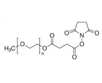 甲氧基聚乙二醇琥珀酸酯N-羟基琥珀酰亚胺，78274-32-5，≥90%, MW 5000 Da，阿拉丁