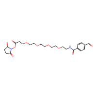 Ald-Ph-amido-PEG4-C2-NHS ester，1353011-74-1，≥95%，阿拉丁
