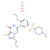 Vardenafil HCl Trihydrate，330808-88-3，10mM in DMSO，阿拉丁