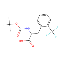 Boc-2-(三氟甲基)-D-苯丙氨酸，346694-78-8，≥98%(HPLC)，阿拉丁