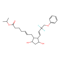 Tafluprost,209860-87-7,Moligand™, 10mM in DMSO,阿拉丁