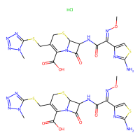 盐酸头孢甲肟,75738-58-8,10mM in DMSO,阿拉丁