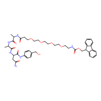 Fmoc-PEG4-Ala-Ala-Asn-PAB，2055048-57-0，≥95%，阿拉丁