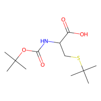 N-叔丁氧羰基-S-叔丁基-L-半胱氨酸，56976-06-8，≥98%，阿拉丁