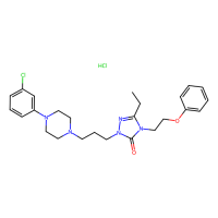 奈法唑酮盐酸盐，82752-99-6，10mM in DMSO，阿拉丁